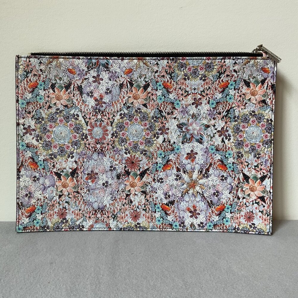 Tabitha Simmons Floral Leather Clutch - mint condition